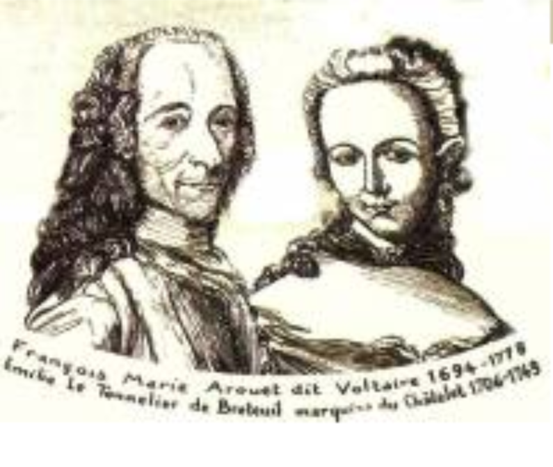Voltaire et Émilie du Châtelet