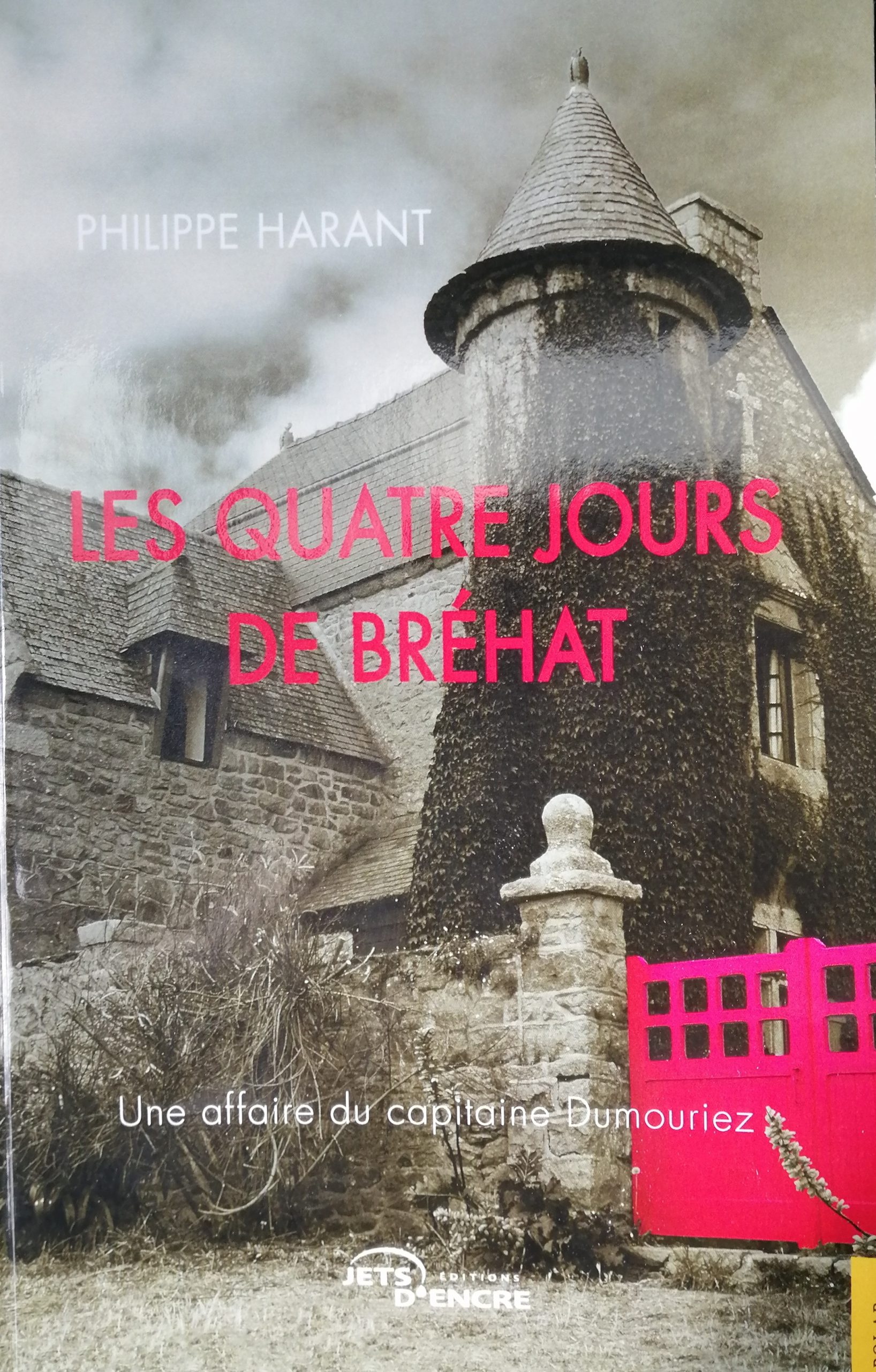 Les quatre jours de Bréhat, le nouveau roman de Philippe Harant