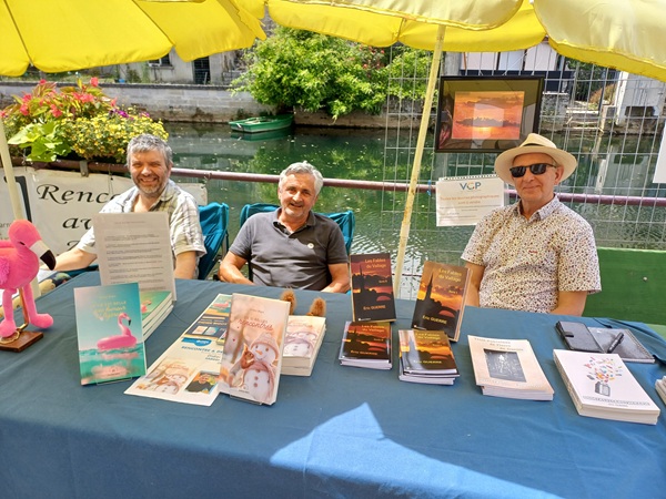 Frédéric Marcou, Didier Bigot et Éric Guerre 