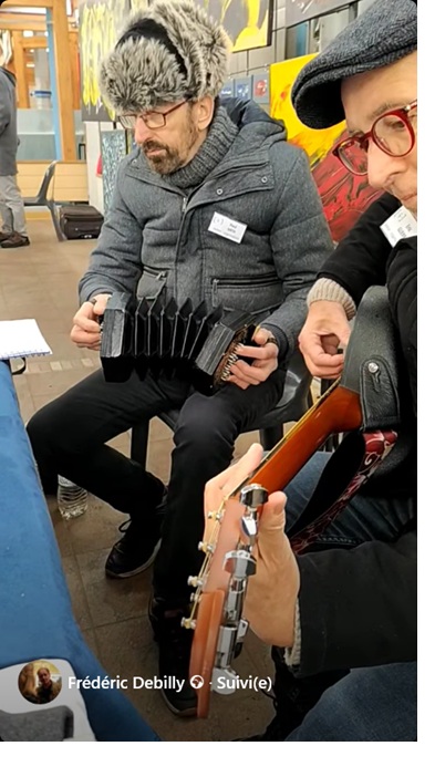 Éric Guerre et Paul Sath